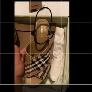 Burberry Sandal/heels size 36